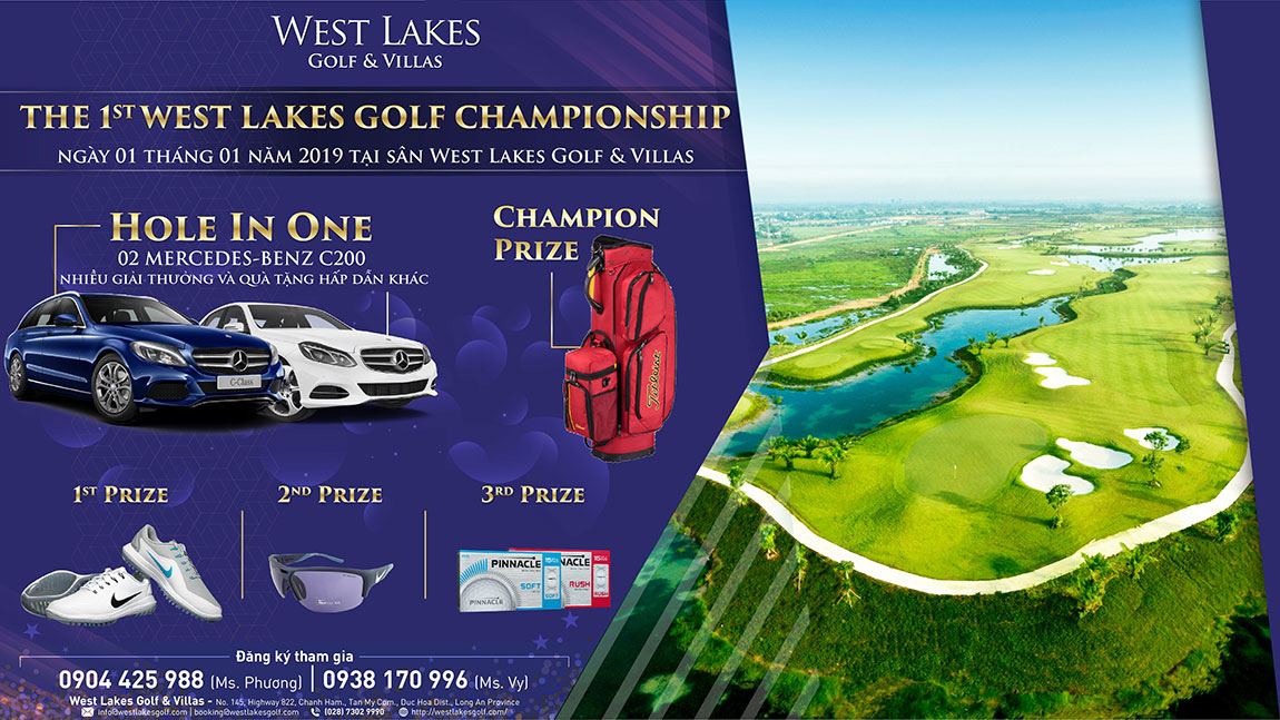 The 1st west lakes golf championship